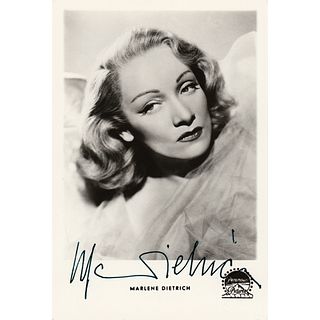 Marlene Dietrich Signed Photograph