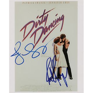 Dirty Dancing: Swayze and Grey Signed Photograph