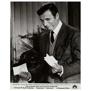 Yves Montand Signed Photograph