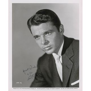 Audie Murphy Signed Photograph