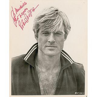 Robert Redford Signed Photograph