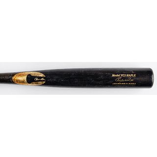 Yoenis Cespedes Game-Used Baseball Bat