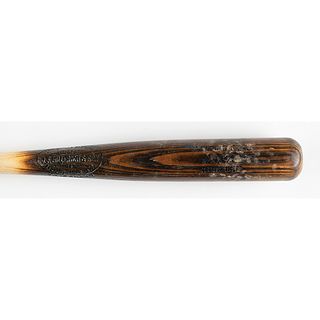 Ian Kinsler Game-Used Baseball Bat