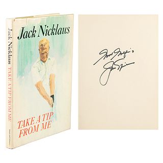 Jack Nicklaus Signed Book