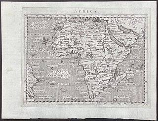Ptolemy & Magini, pub. 1596 - Map of Africa