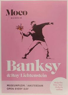 Original Museum Promotional Poster Banksy 2016