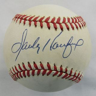 Sandy Koufax Signed Rawlings Baseball JSA LOA