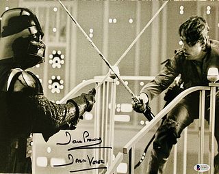 Dave David Prowse Signed Star Wars Darth Vader 11x14 Photo (BAS COA)