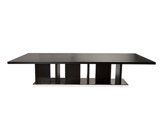 A large Minotti dining table