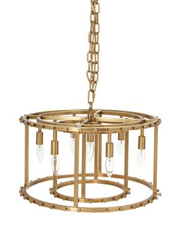 A Restoration Hardware "San Marco" chandelier