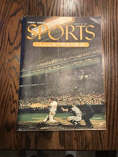 1954 ORIGINAL VINTAGE Sports Illustrated First Issue