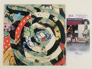 The CURE and SIOUXSIE Signed The Glove "Punish Me" 45 (JSA COA)