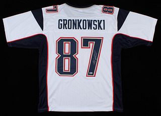 Rob Gronkowski Signed Jersey (Beckett COA)