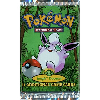 Pokemon Jungle Unlimited Booster Pack FACTORY SEALED 1999