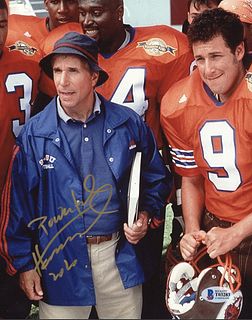 Henry Winkler Signed "The Water Boy" 8x10 Photo Inscribed "Powerful 2020" (Beckett COA)
