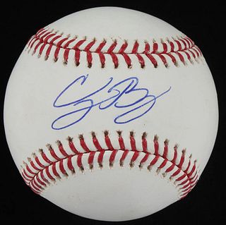 Cody Bellinger Signed OML Baseball (MLB Hologram)