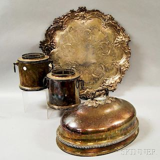 Four Silver-plated Items