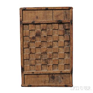 Carved Pine Game Board