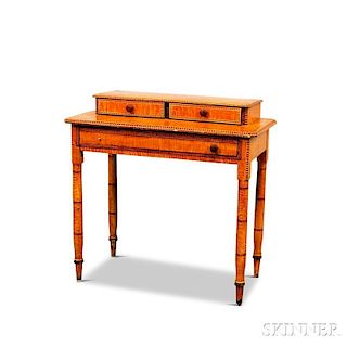 Federal Grain-painted Dressing Table