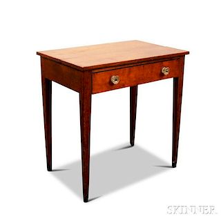 Federal Cherry One-drawer Worktable
