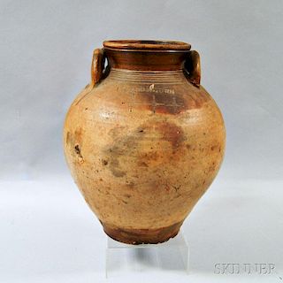 Large Charlestown Stoneware Jar