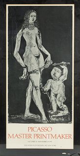 Picasso Exhibit Poster - Museum of Modern Art 1970