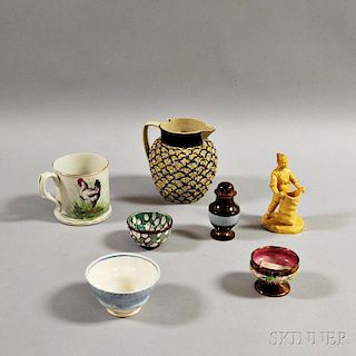 Seven Ceramic Items