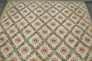 Aubusson carpet, late 19th to early 20th century. 16'4" x 21'6"