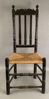 Wm&Mary Banister Back Side Chair in Paint