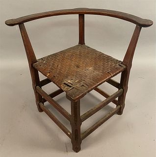 Country Corner Chair w/Splint Seat