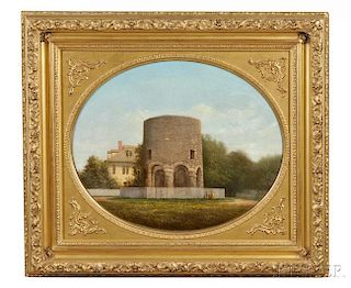 Thomas Bangs Thorpe (Louisiana/Minnesota/Massachusetts, 1815-1878)      The Old Stone Mill, Newport, R.I.