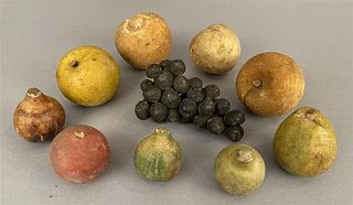 10 Pieces of Vintage Stone Fruit