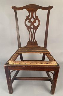 Chippendale Country Chair w/Pierced Splat