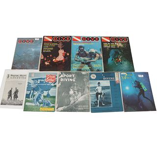 9 Early Scuba Diving Related Magazines
