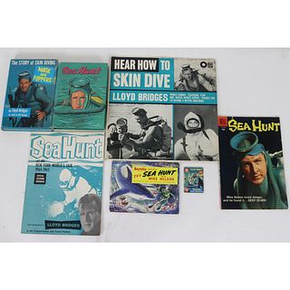 Lloyd Bridges Sea Hunt Collection of 7 Items