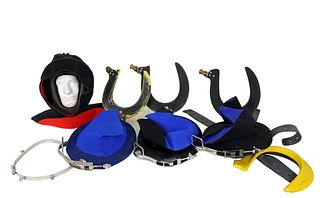 Kirby Morgan Diving Helmet & Mask Parts Lot