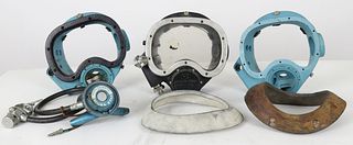 3 Vintage Advanced Diving Equipment Band Masks