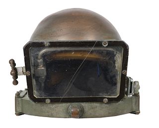 1968 DESCO Free Flow Diving Helmet Serial #2