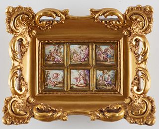 French Enamel Miniatures on Copper
