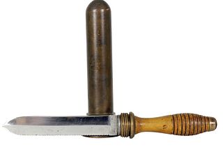 USN Mark V KA-BAR Union Cutlery New York Knife.
