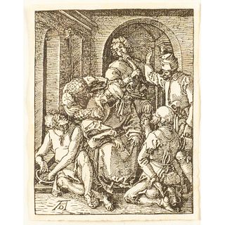 After Albrecht Durer (German 1471-1528) Woodcut