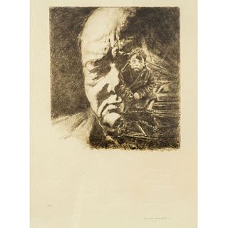 Curtis Hooper (British 1945-2020) Framed Intaglio Print