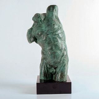Lorenzo Quinn (American b. 1966) Bronze Male Nude Sculpture