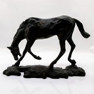 Cast Bonded Bronze Rendering Horse Sculpture