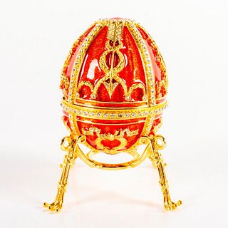 Faberge Egg, Imperial Rosebud 1895 Replica