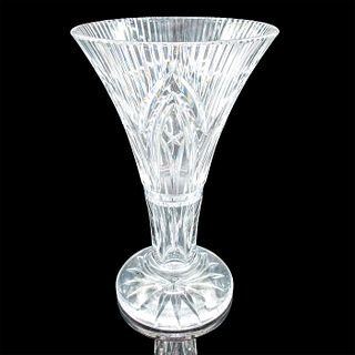 Waterford Crystal Cut Flared Rim Vase