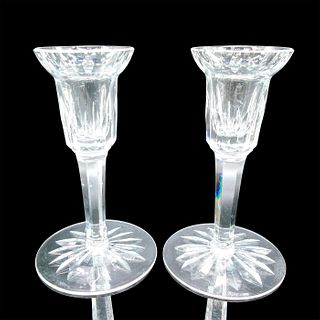 Pair of Waterford Crystal Candle Holders
