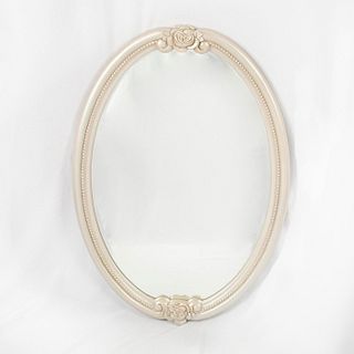 Disney Princess Fairytale Oval Mirror in Silver Luster
