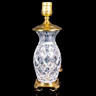 Waterford Hospitality Pineapple Pattern Cut Crystal Lamp