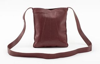 Hermes Vintage Brown Soft Leather Shoulder Bag